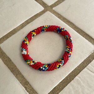 Beaded multicolor bracelet